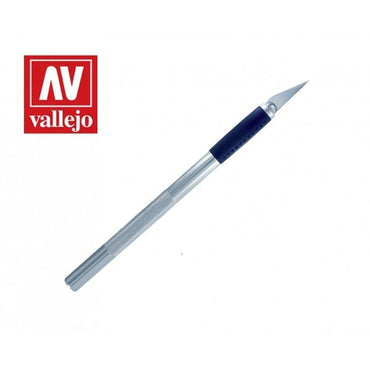 Vallejo Hobby Tools - Soft Grip Craft Knife no.1 with #11 Blade