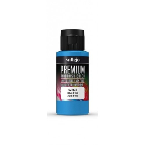 Vallejo Premium Colour - Fluorescent Blue 60 ml