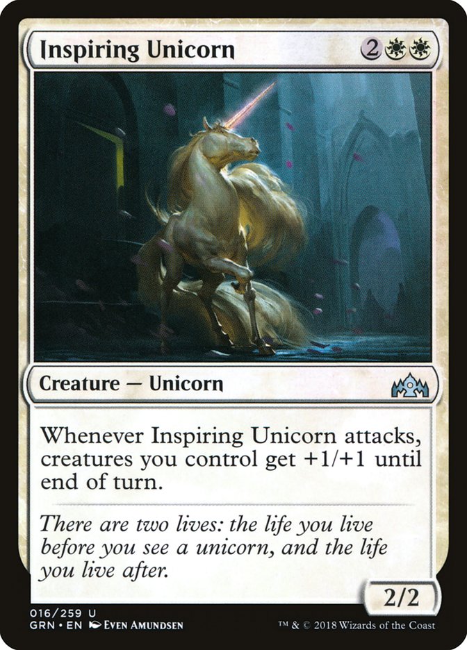 Inspiring Unicorn [Guilds of Ravnica]