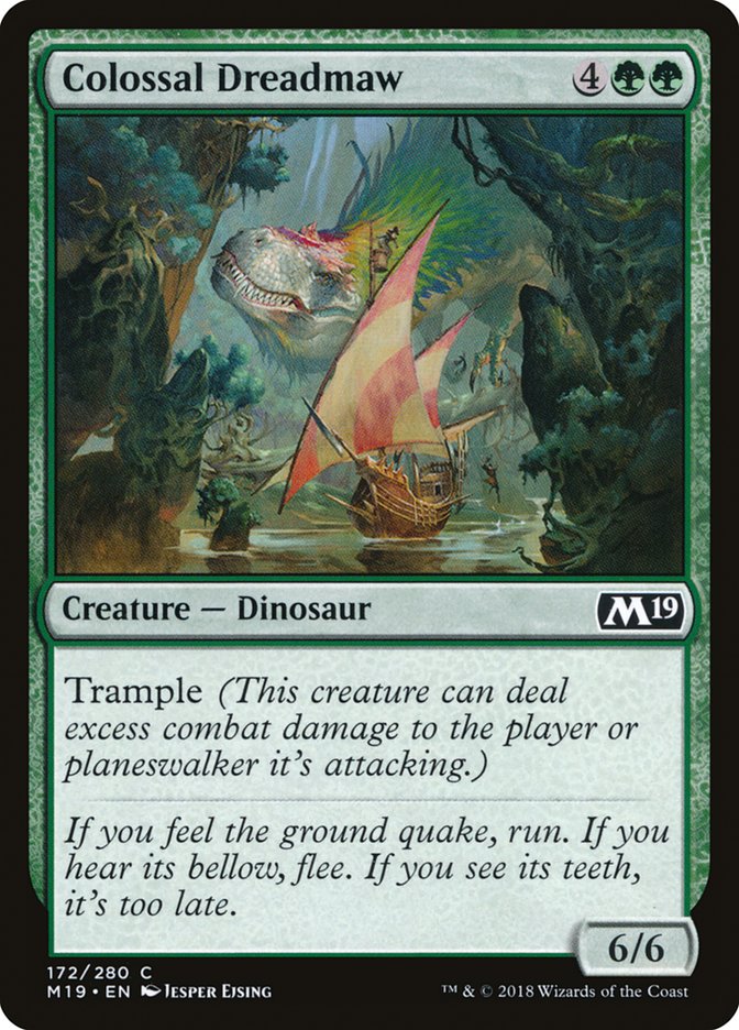 Colossal Dreadmaw [Core Set 2019]