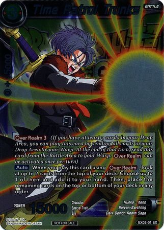 Time Patrol Trunks (Metallic Foil) (Event Pack 2018) [EX02-01]
