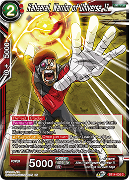 Kahseral, Warrior of Universe 11 [BT14-026]