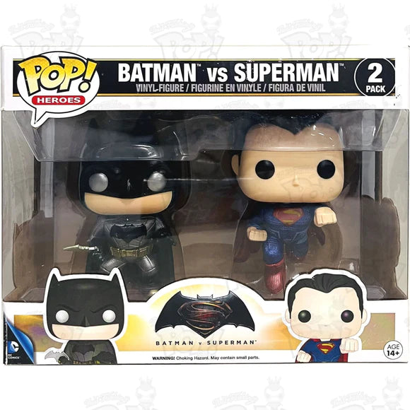Batman Vs Superman 2 Pack Batman Vs Superman Pop! Vinyl