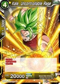 Kale, Uncontrollable Rage (Divine Multiverse Draft Tournament) [DB2-102]