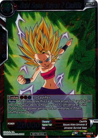 Bold Super Saiyan 2 Caulifla (Event Pack 2 - 2018) [TB1-012]