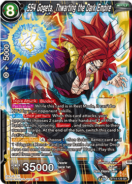 SS4 Gogeta, Thwarting the Dark Empire (SPR) [BT14-129]