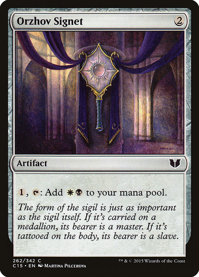 Orzhov Signet [Commander 2015]