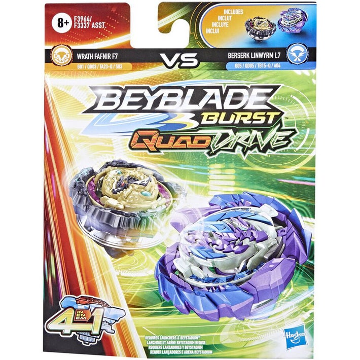 Beyblade Quad Drive Dual Pack Assortment