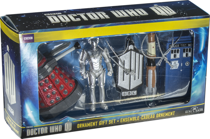 Doctor Who - 2.5" Christmas Ornament 5 Pack Gift Box