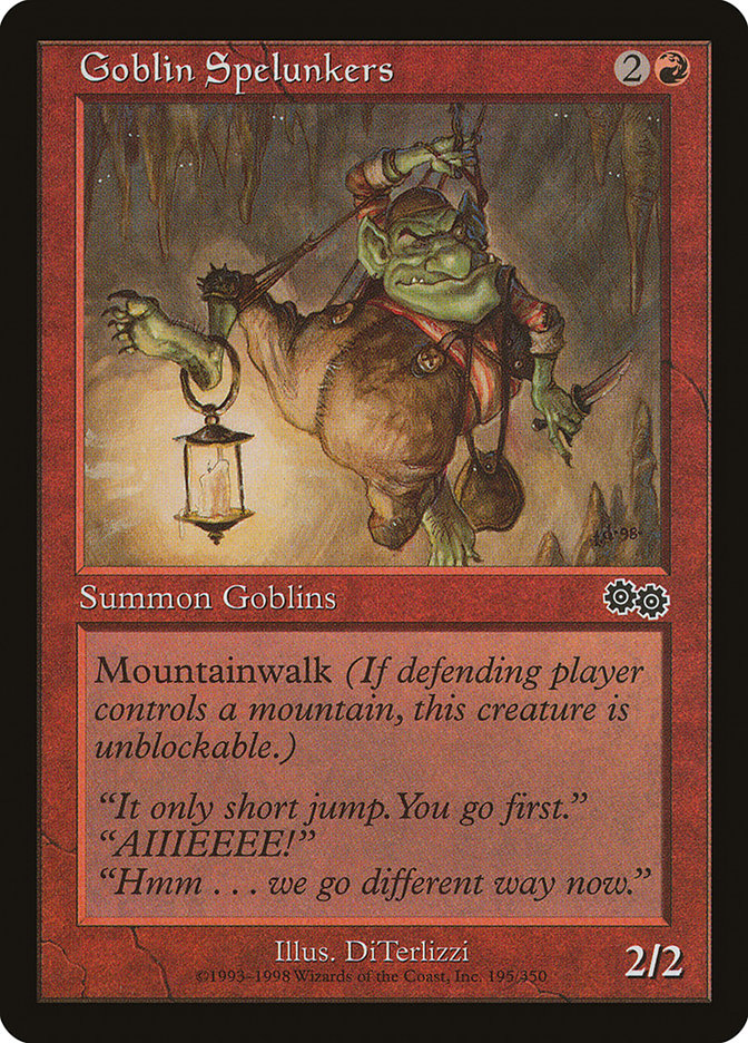 Goblin Spelunkers [Urza's Saga]