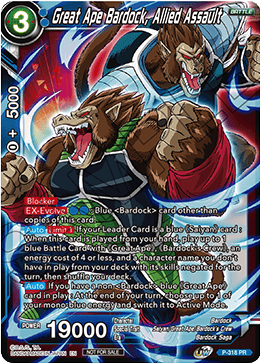 Great Ape Bardock, Allied Assault [P-318]