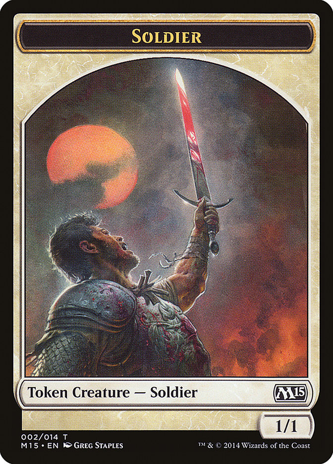 Soldier Token [Magic 2015 Tokens]