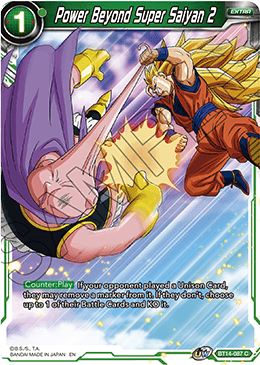 Power Beyond Super Saiyan 2 [BT14-087]