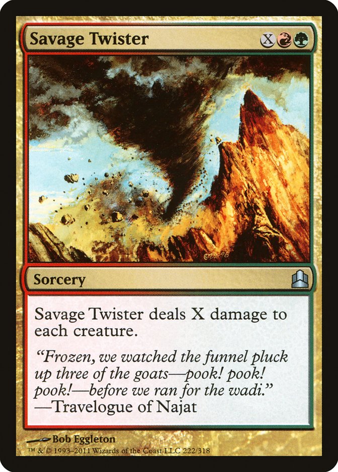 Savage Twister [Commander 2011]