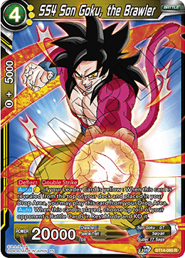 SS4 Son Goku, the Brawler [BT14-095]