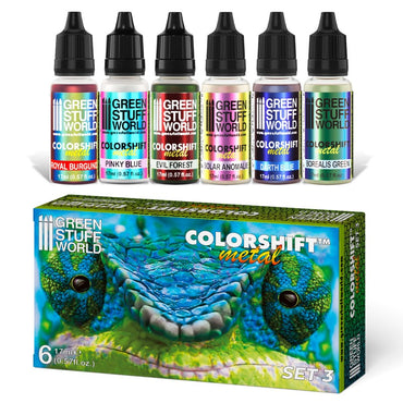 Chameleon Acrylic Paint Set 3 - Colorshift Metal - Green Stuff World