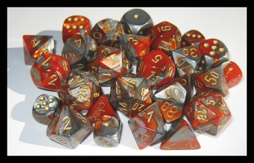 CHX 26661 Gemini 16mm d6 Orange Steel/Gold Block (12)