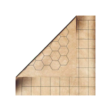 CHX 98246 Reversible Mondomat 1 Squares and 1 Hexes (54 x 102 Playing Surface)