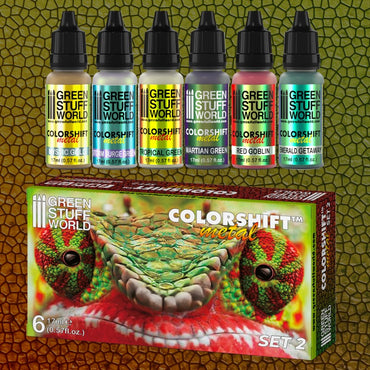 Chameleon Acrylic Paint Set 2 Colorshift Metal - Green Stuff World