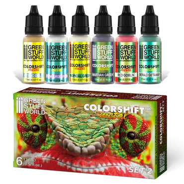 Chameleon Acrylic Paint Set 2 Colorshift Metal - Green Stuff World
