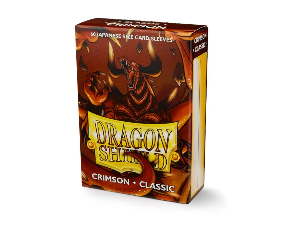 Sleeves - Dragon Shield Japanese - Box 60 - Classic Crimson