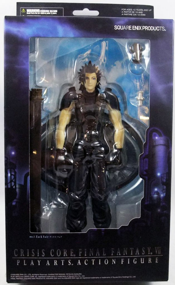 Zack Fair No. 1 - Play Arts Action Figure - Crisis Core Final Fantasy 7