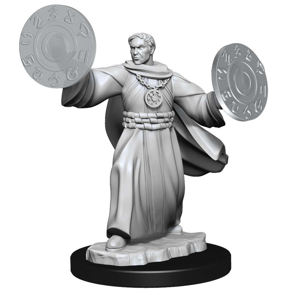 Critical Role Unpainted Miniatures Human Graviturgy and Chronurgy Wizards Female (2)