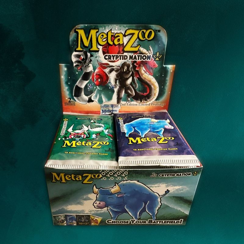 MetaZoo TCG Cryptid Nation 2nd Edition Booster Box - PRE-ORDER