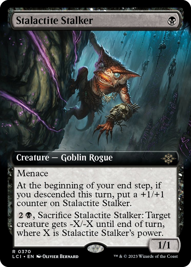 Stalactite Stalker (Extended Art) [The Lost Caverns of Ixalan]