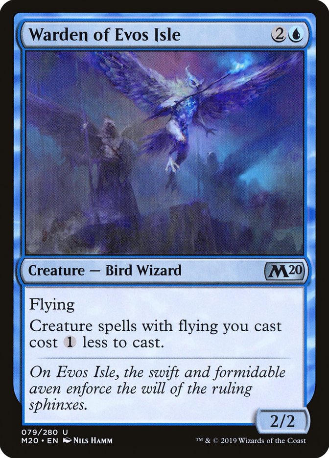 Warden of Evos Isle [Core Set 2020]