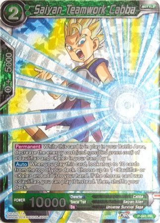 Saiyan Teamwork Cabba [P-041]