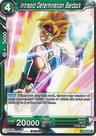 Intrepid Determination Bardock [P-010]