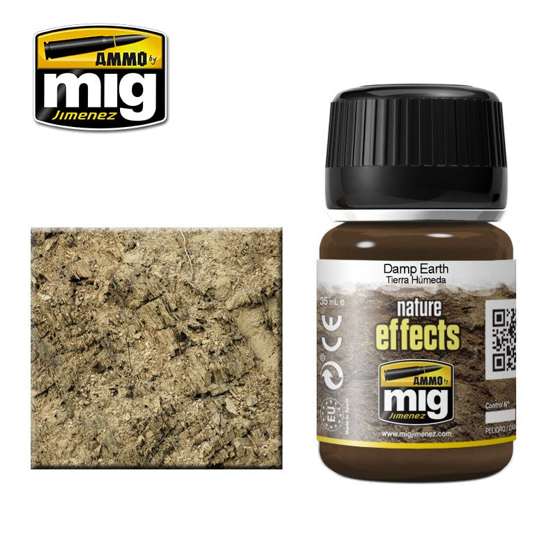 Ammo by MIG Enamel Effects Damp Earth 35ml