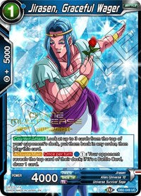 Jirasen, Graceful Wager (Divine Multiverse Draft Tournament) [DB2-049]