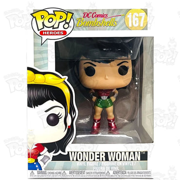 Wonder Woman (Holiday) #167 DC Comics Bombshells Pop! Vinyl