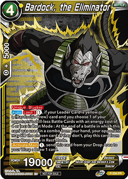 Bardock, the Eliminator [P-334]