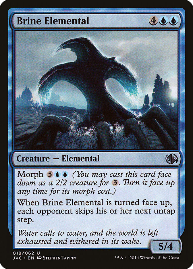 Brine Elemental [Duel Decks Anthology]