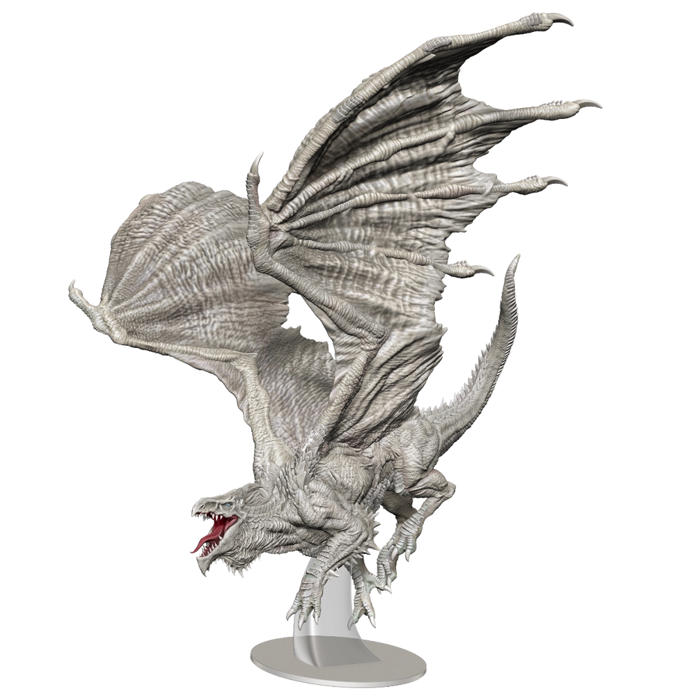 D&D Icons of the Realms Adult White Dragon Premium Figure