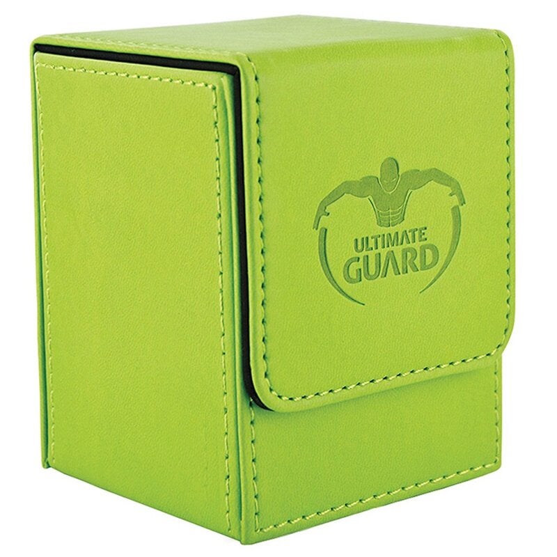 Ultimate Guard Flip Deck Case 100+ Standard Size Green Deck Box