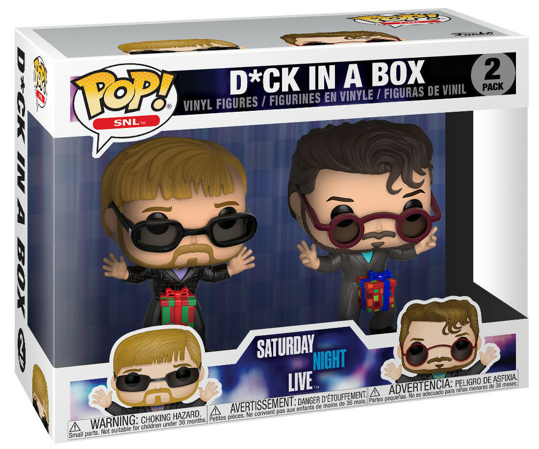 D*ck In A Box 2 Pack Saturday Night Live Pop! Vinyl