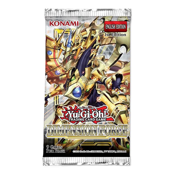 Yu-Gi-Oh! TCG Dimension Force 1st Edition Booster Pack