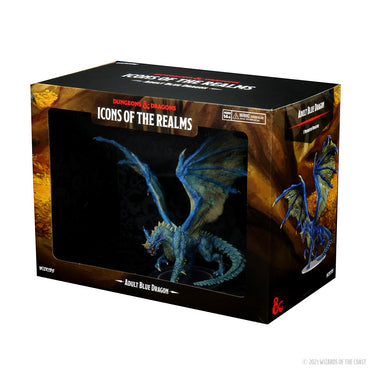 D&D Icons of the Realms Adult Blue Dragon Premium Figure