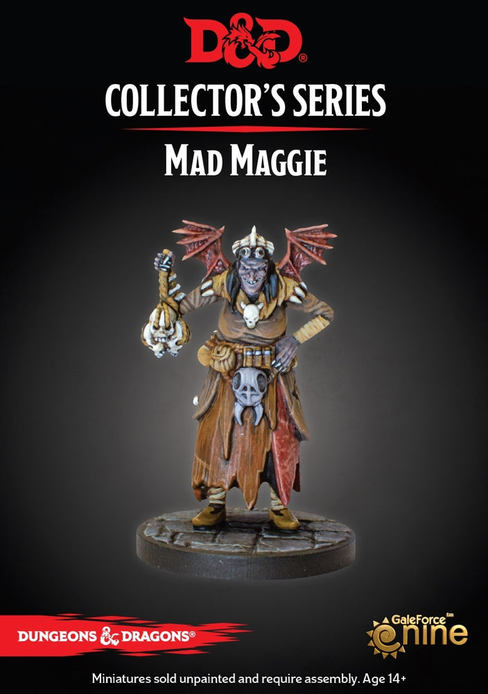 D&D Collectors Series Miniatures Baldurs Gate Descent into Avernus Mad Maggie