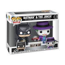 Batman (1989) - Batman & The Joker Metallic US Exclusive Pop! 2-pack [RS]