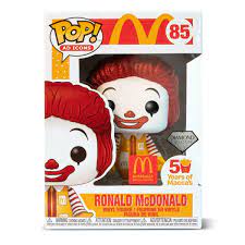 Ronald McDonald (Diamond Collection) #85 McDonalds Pop! Vinyl