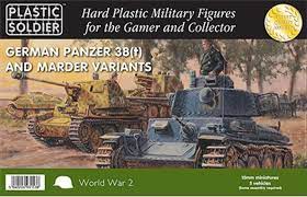 Plastic Soldier - German Panzer 38(t) and Marder Variants