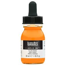 Liquitex Acrylic Ink Yellow Orange