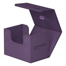 Ultimate Guard Sidewinder 80+ Xenoskin Monocolor Purple Deck Box