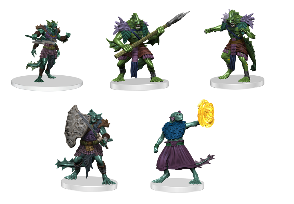 D&D Icons of the Realms Sahuagin Warband