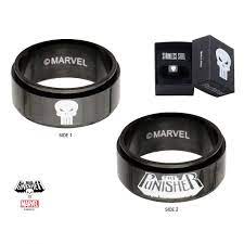 Marvel Punisher Spinner Ring